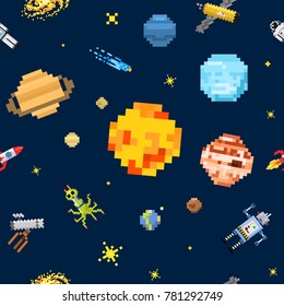 12,140 Pixel planet Stock Vectors, Images & Vector Art | Shutterstock