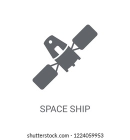 Space ship icon. Trendy Space ship logo concept on white background from Astronomy collection. Suitable for use on web apps, mobile apps and print media.