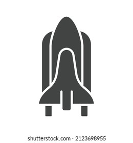 Space Ship icon vector image. Can also be used for Physical Fitness. Suitable for mobile apps, web apps and print media.