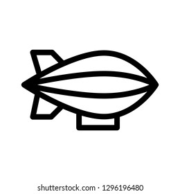 space ship line icon