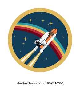Space Shuttle Design Illustration, USA