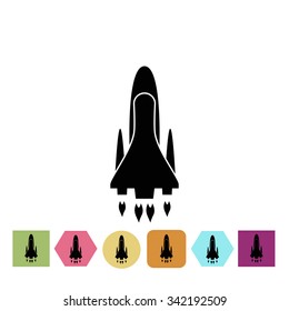 Space shuttle icon