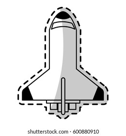 space shuttle icon image 