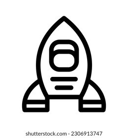 Ilustración de diseño del símbolo del vector del transbordador espacial