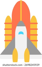 Ilustración del vehículo de lanzamiento del transbordador espacial