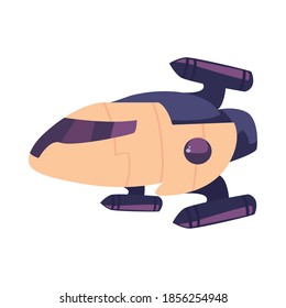 space shuttle on white background vector illustration design