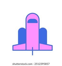 Space Shuttle for Transportation Icon