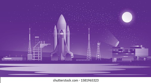 Space Shuttle Vector - Looking to Future