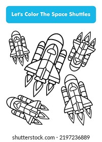 Espacios Abarcan La Página Del Libro De Colores En Tamaño De Página De Letra. Hoja de trabajo de Colores para niños. Elemento Vector Premium.