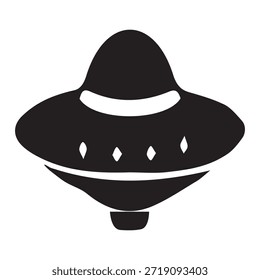 design de ícone vetorial de silhueta de espaço