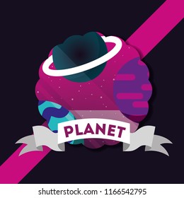 space solar system concept