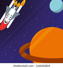 space solar system concept