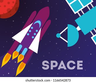space solar system concept