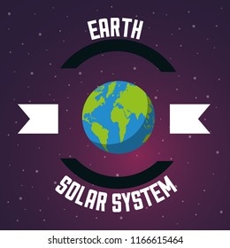 space solar system concept