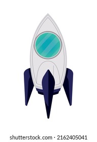 Weltraumforschungssymbol einzeln