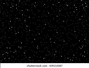 Space and star background vector illustration