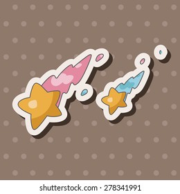 Space star theme elements
