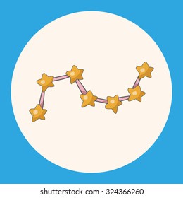 Space star theme elements