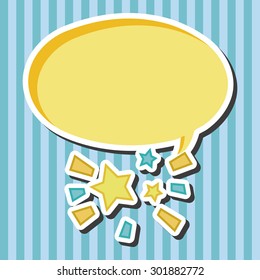 Space star theme elements vector,eps
