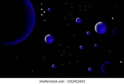 space starry sky