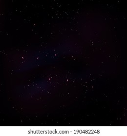 Space stars background