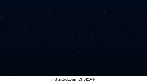 Space stars background. Light night sky vector.