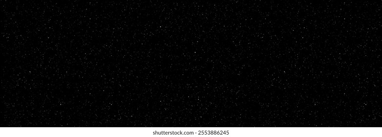 Space stars background. Night sky constellations galaxy. Universe starry pattern with glowing stars.  Vector illustration