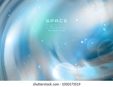 Space Stars Background. Vector Illustration of The Night Sky. illustration of outer space and Milky Way.