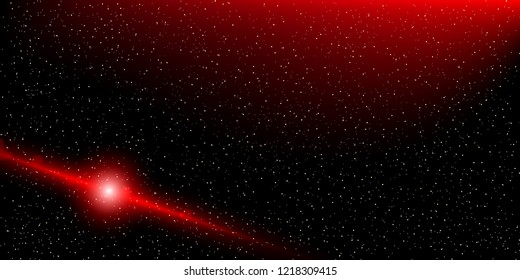 Space Stars Background. Vector Illustration of The Night Sky.