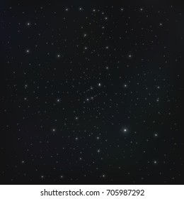 space with stars background vector illustration 