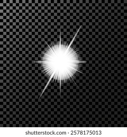 space, stars, flash, light, sky