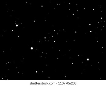 Space with stars  Galaxy background  vector illustration on background