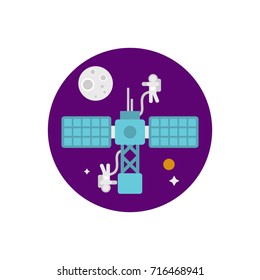 Space station icon