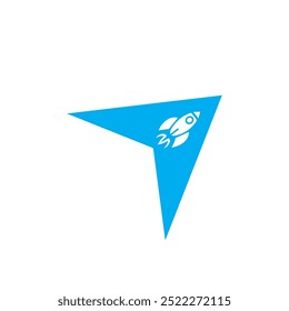 Space Station Logo Design, Space logo Illustration Design,Space Logo Icon Vector Design
