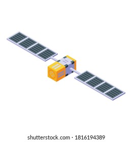 Space station pilot icon. Isometric of space station pilot vector icon for web design isolated on white background