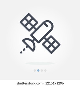 space station vector icon