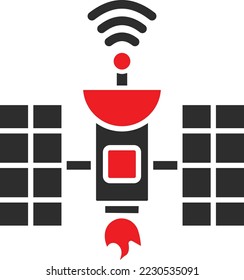 RaumstationVector Icon, geeignet für kommerzielle Arbeit und leicht zu ändern oder zu bearbeiten
