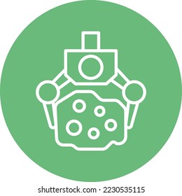 space stoneVector Icon which is suitable for commercial work and easily modify or edit it
