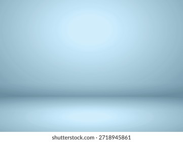 Espacio de estudio para presentar sus productos. Habitación de estudio blanco vacío con luz y sombra de fondo abstracto.