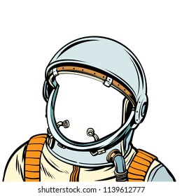 space suit. astronaut. Pop art retro vector illustration kitsch vintage drawing