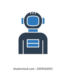 Space Suit Icon Sign Symbol