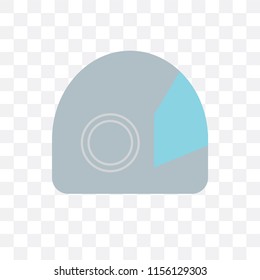 Space suit vector icon isolated on transparent background, Space suit logo concept