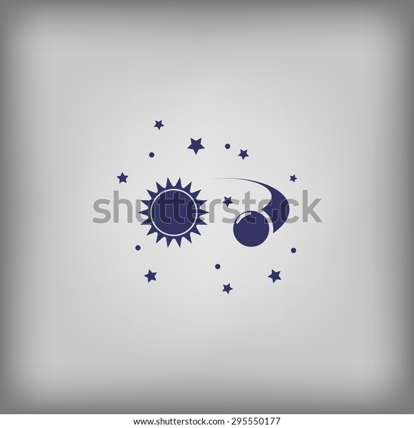 space sun planet icon\
