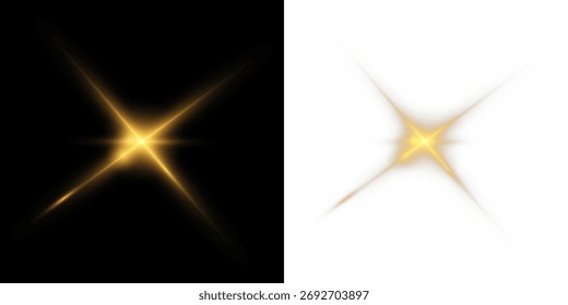 Lente de reflexión de luz solar espacial PNG.