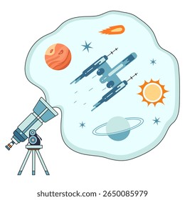 Space Telescope Planets Galaxy Observatory Science