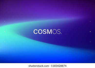 Space Theme Gradient Background Design. Abstract Colorful Backdrop. Color Flow