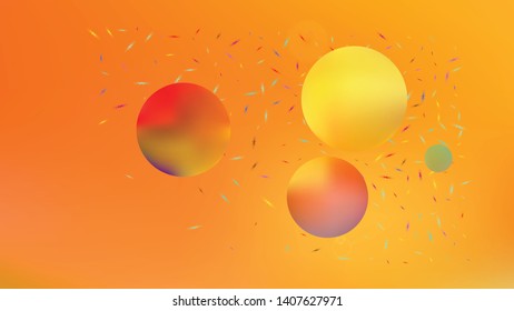 A space themed background illustration. Illustration, blend. Funny hi-res and fresh. Stars, planets, signs. Colorful universe new space background.
