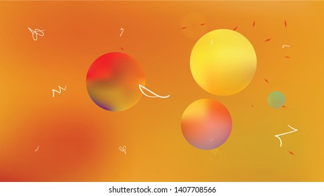 A space themed background illustration. Minimal hi-res and fresh. Illustration, colorful. Stars, planets, signs. Colorful universe new space background.