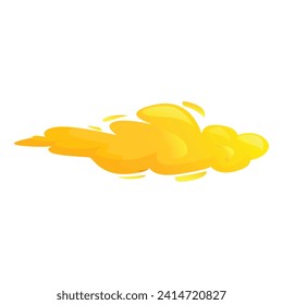 Space toy alien icon cartoon vector. Weapon energy. Cosmos effect