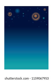 space universe with background abstract texture eps 10